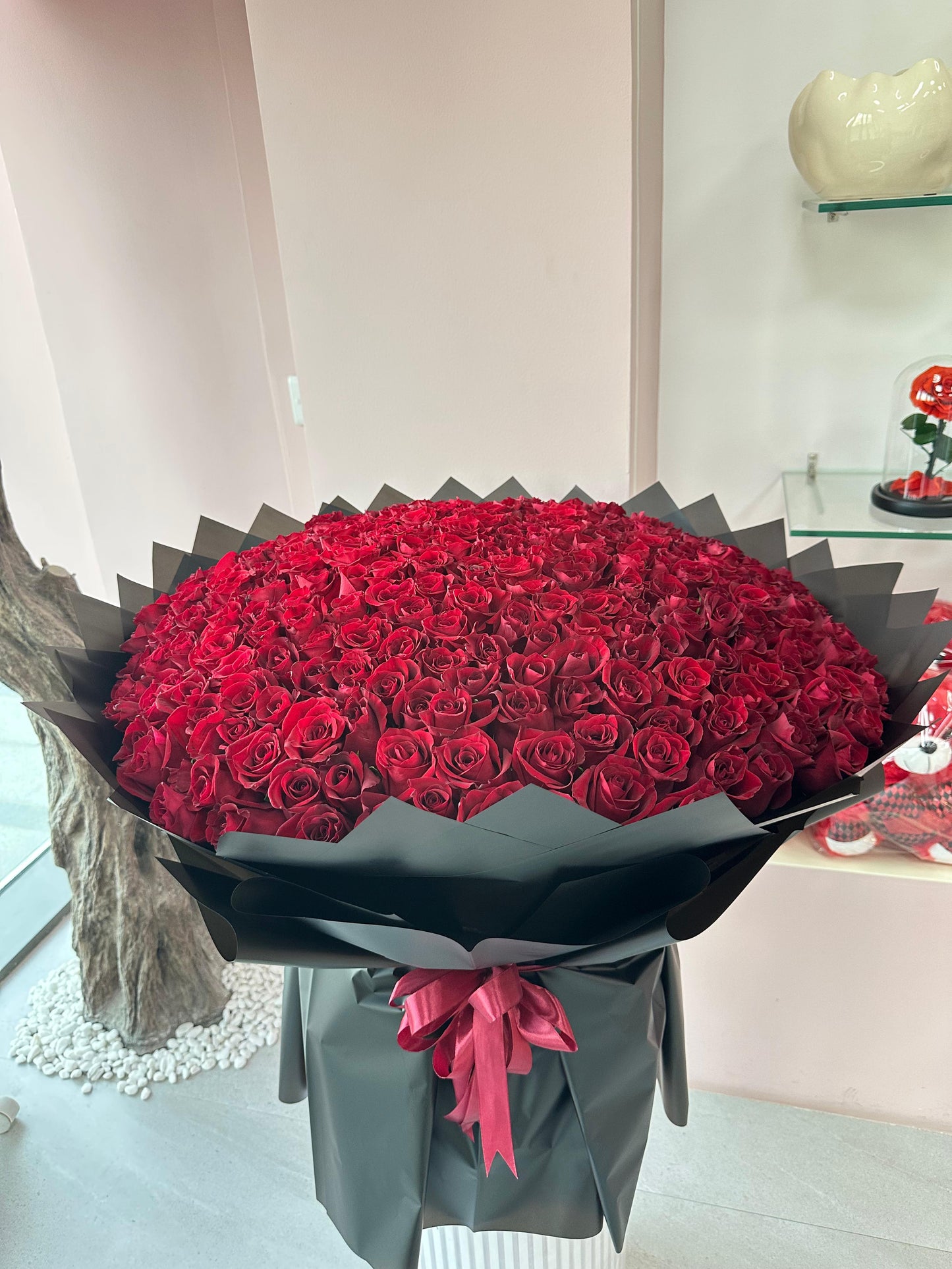 300 Red Roses Beauty